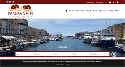 Desktop Screenshot of franskahus.nu